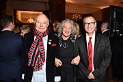 Rolf Sachs, Dr. Ellen Ringier, Prof. Arnon Afek, Chaim Sheba Medical Center Charity Gala,  A hot Party in the Snow, im Carlton Hotel, St Moritz am 16.02.2019 ©Foto: BrauerPhotos / G.Nitschke